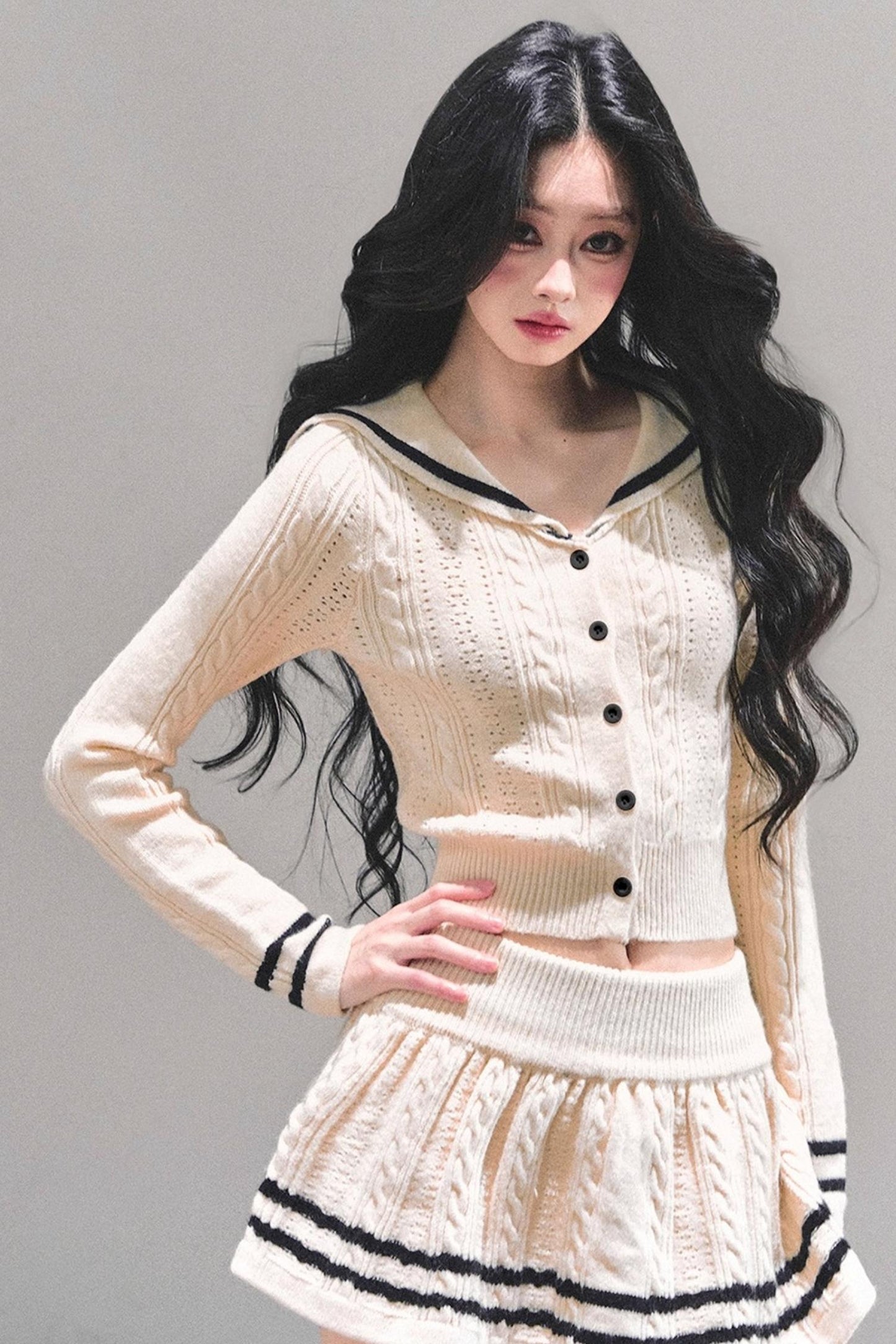 Whispers Knit Sweater Set-Up