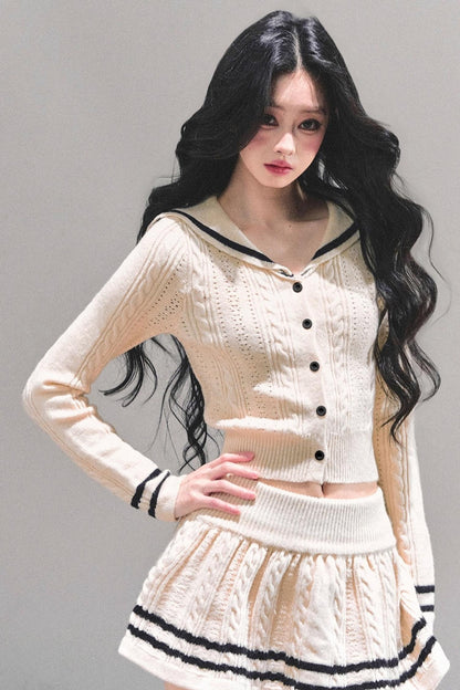 Whispers Knit Sweater Set-Up