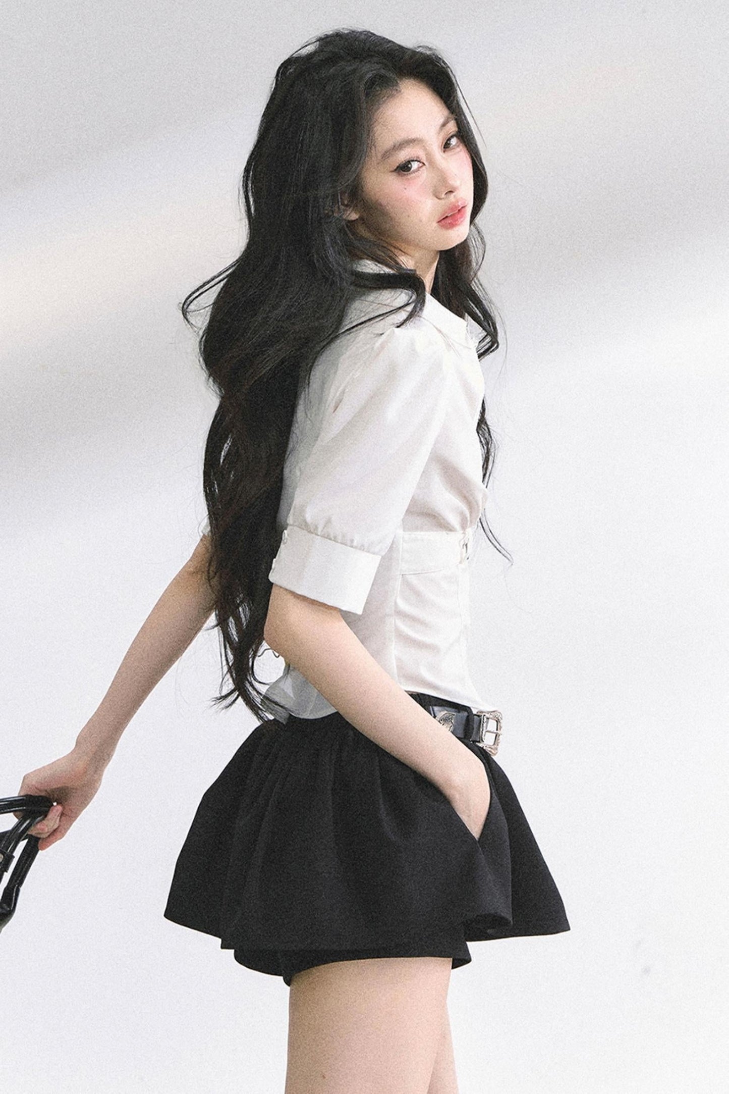 French V-Neck Lace Top