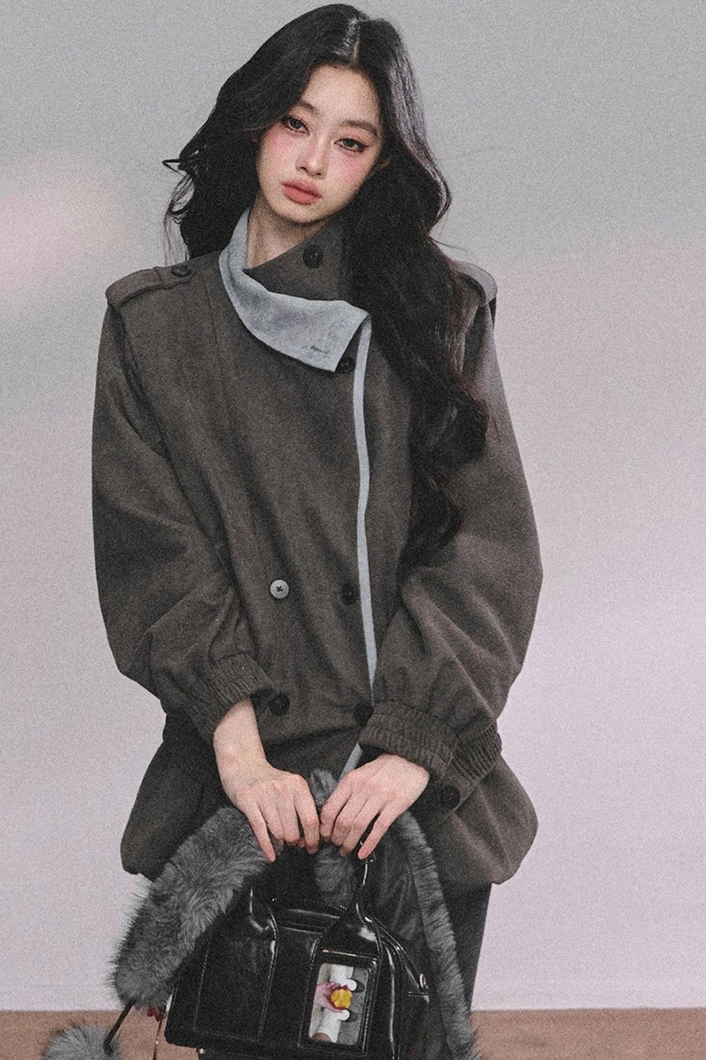 French Autumn Blazer Suit Set-Up