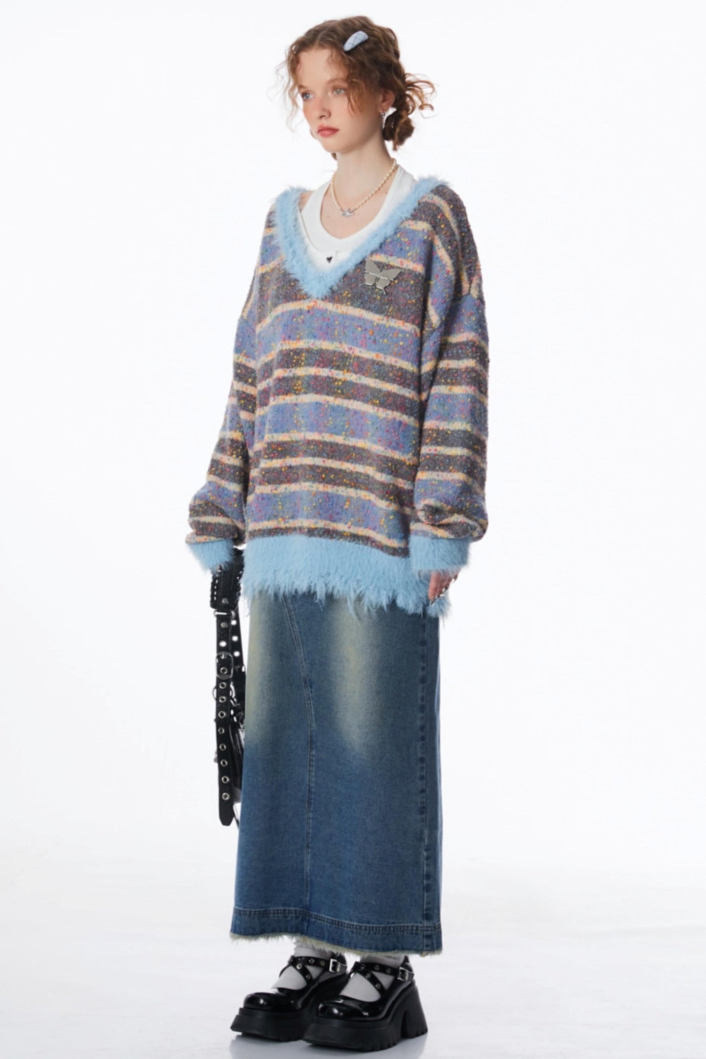 Gentle Vintage Stripe Sweater