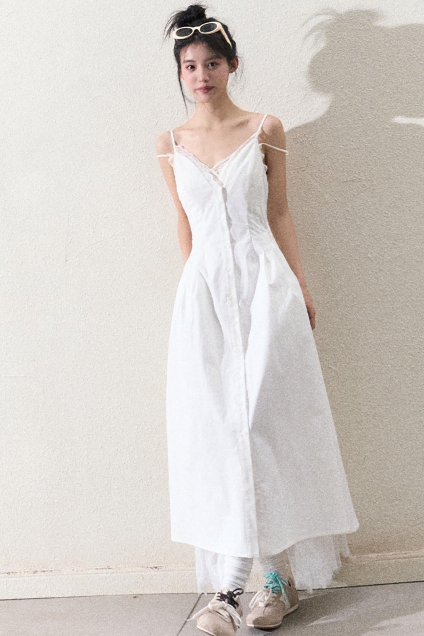 Elegant Waist Slip Dress