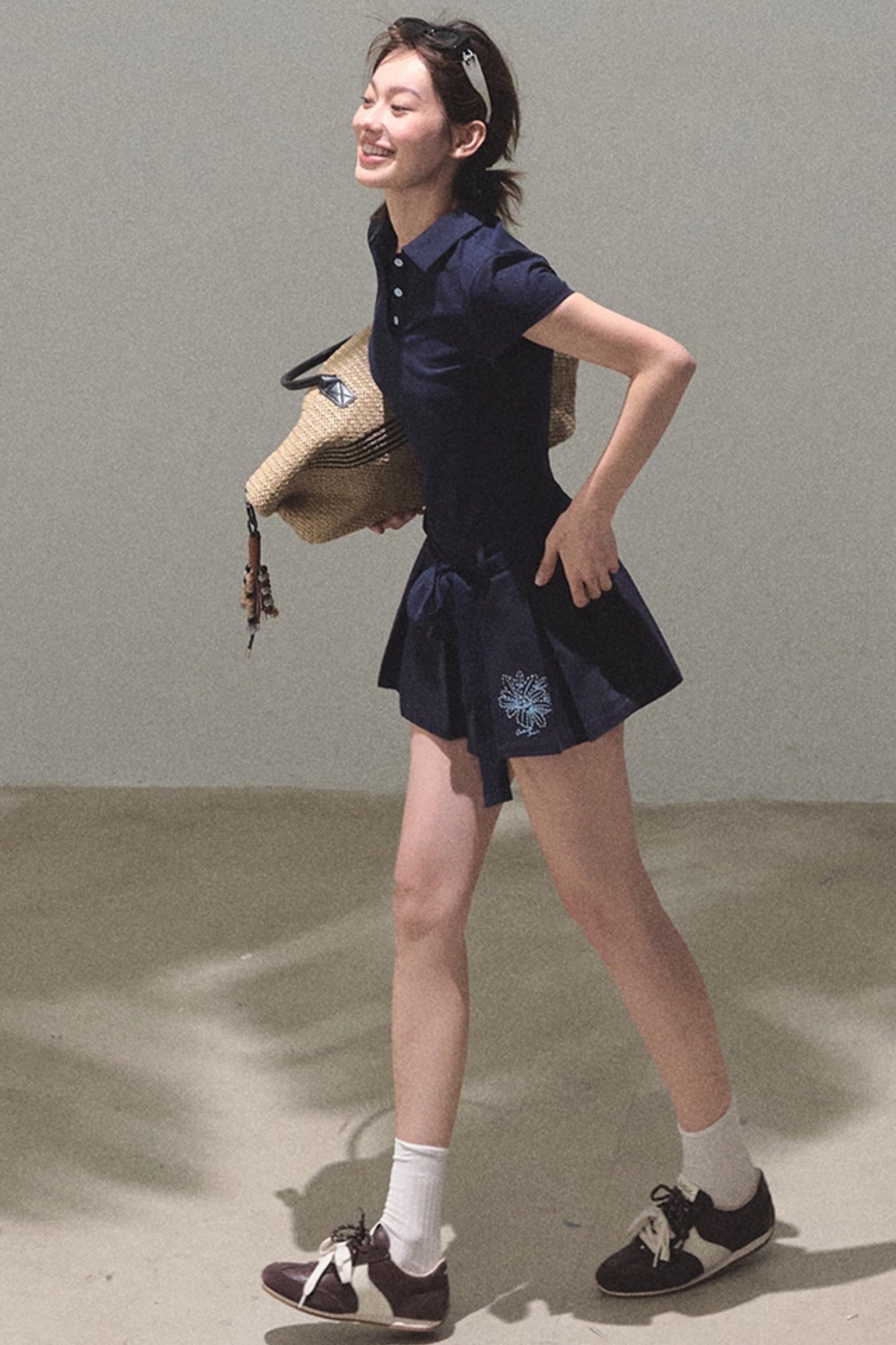 Cool Cotton Polo Skirt Set-Up