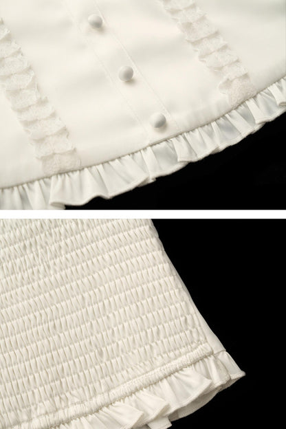 Summer Satin Pleated Camisole