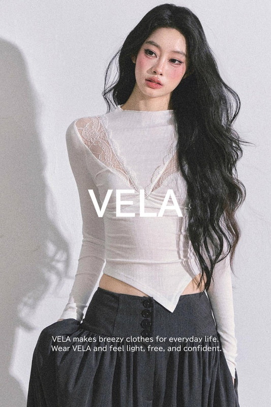 Lace Pure Desire Sexy Knitted T-Shirt