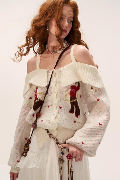 Long-Sleeved Knit Top