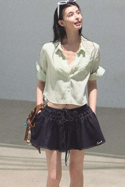 Lake Lyocell Beaded Shirt