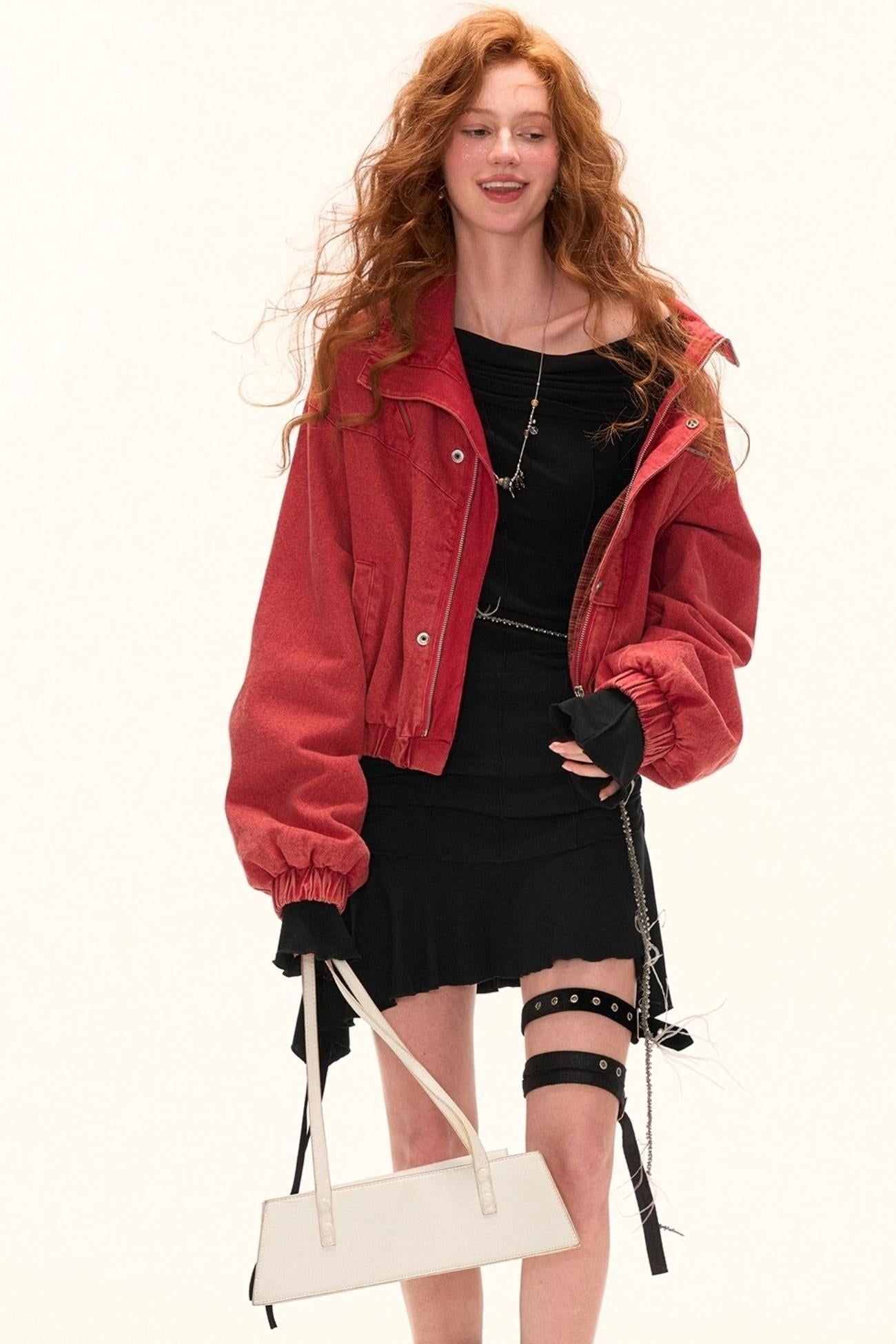 High Casual Cargo Jacket