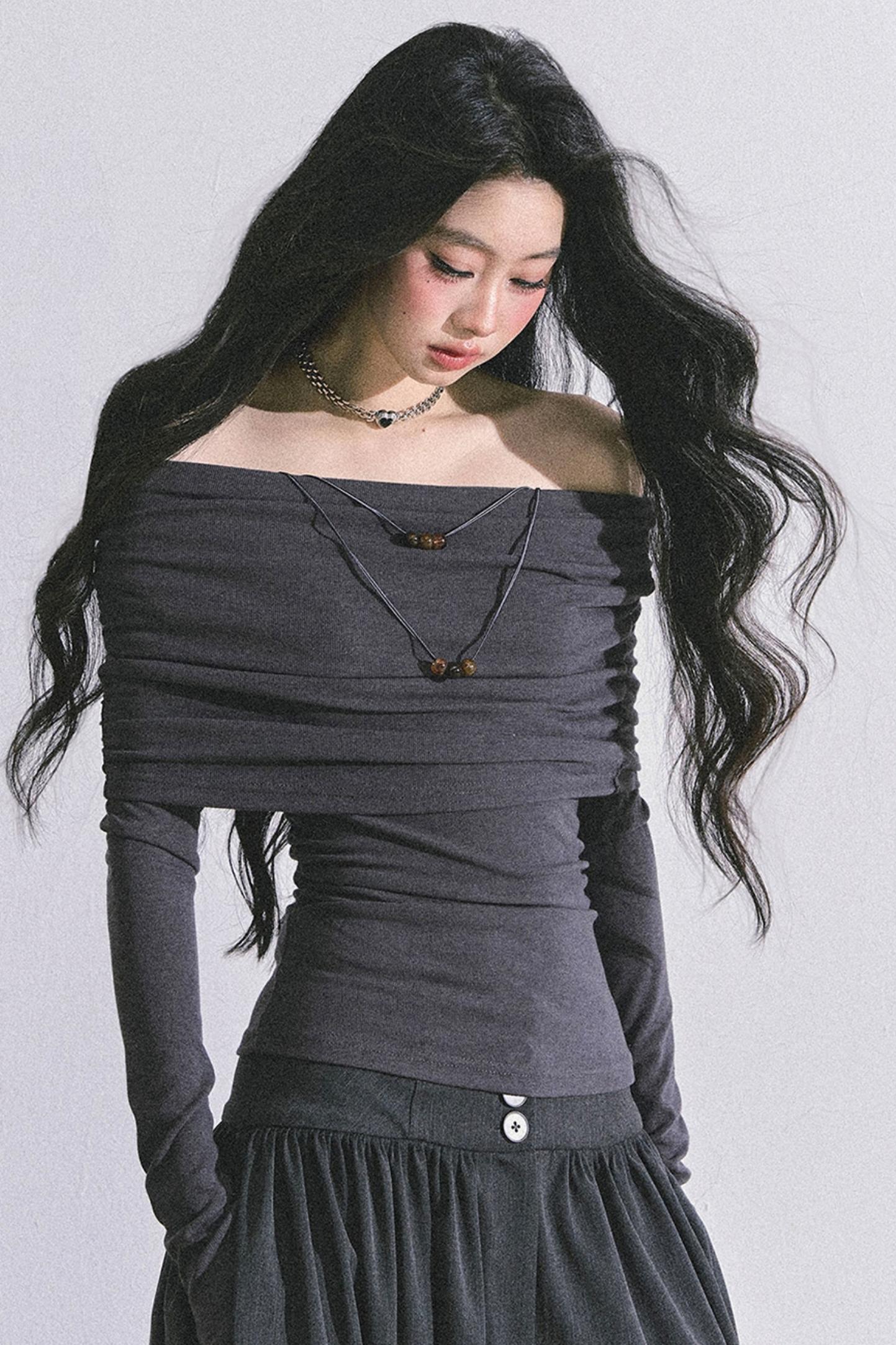 Slimming Waist Design Top