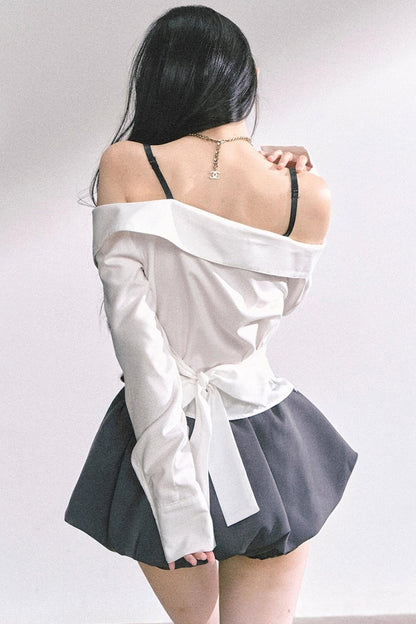 London One-Shoulder Shirt