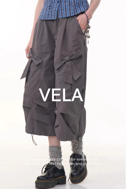 Chic Bow-Waist Trousers