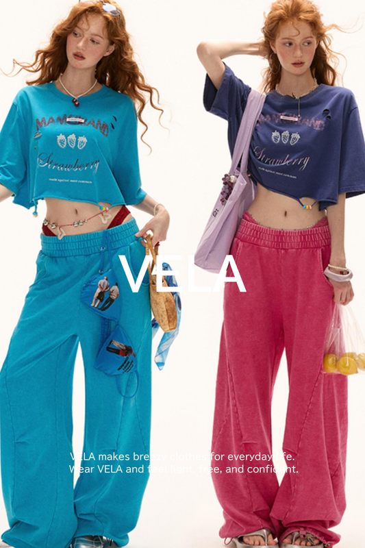 A Summer Strawberry Loose Fit T-shirt