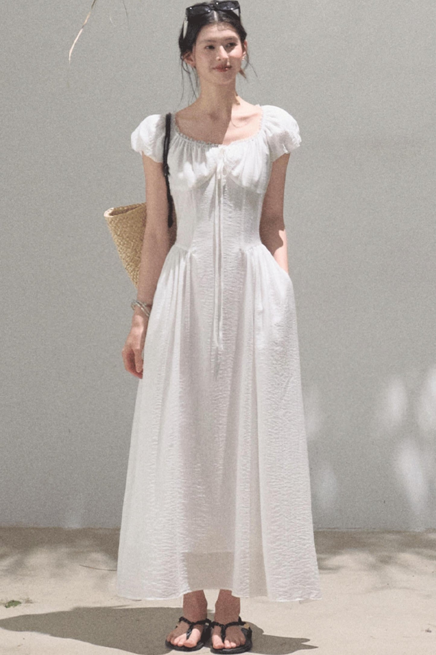 Radiant Cotton Dress