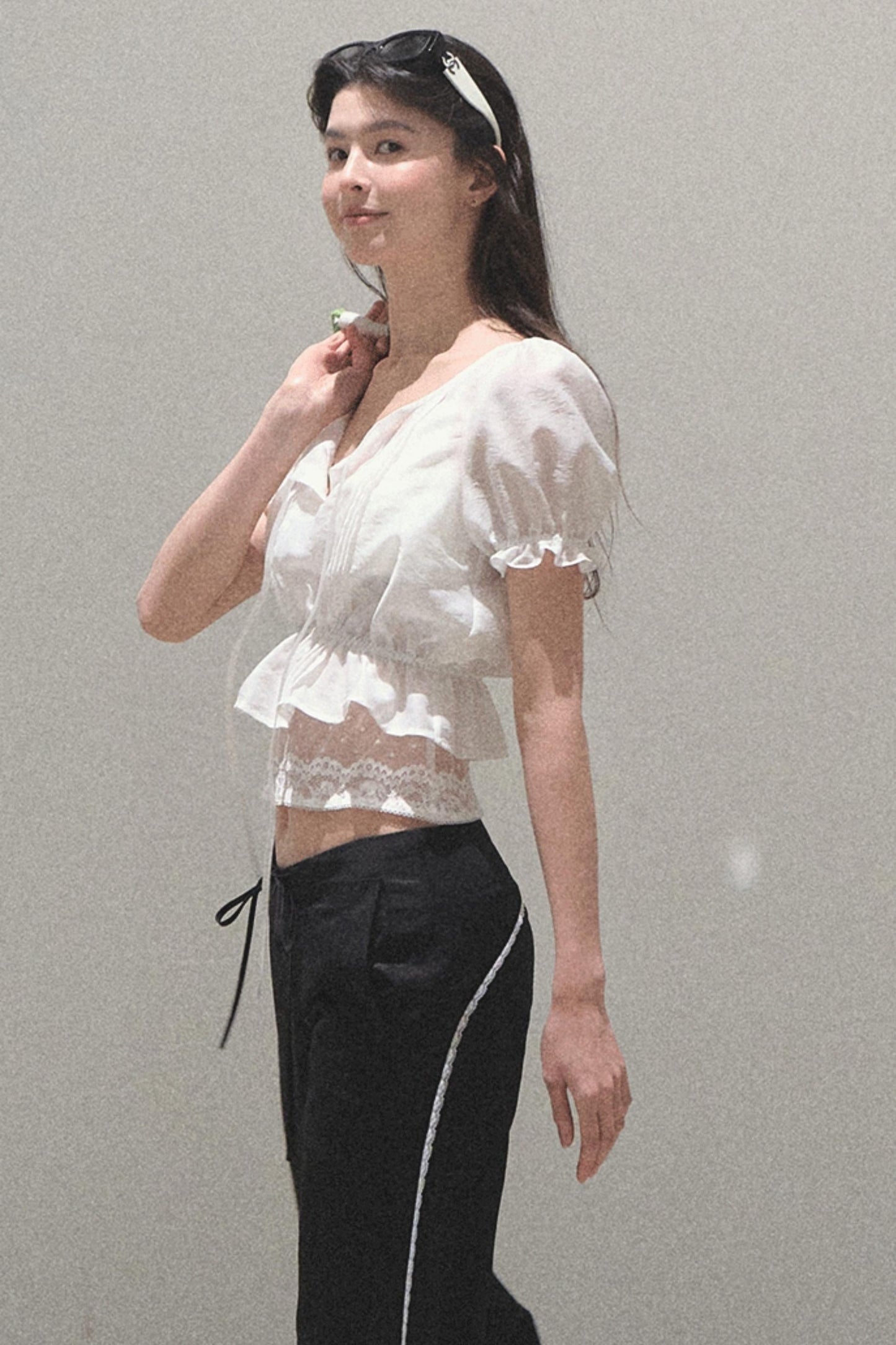 Windfold Bubble Sleeve Shirt