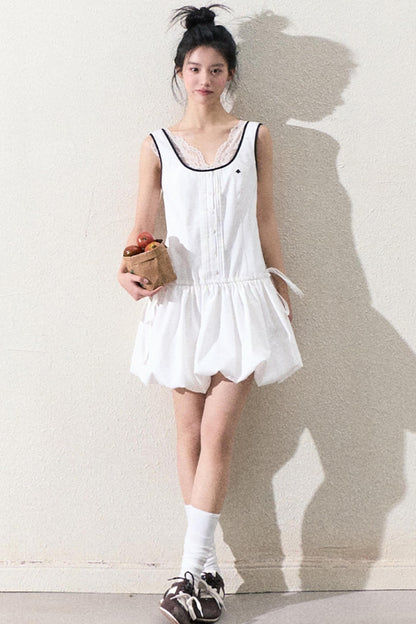 Sporty Chic Bud Skirt Dress