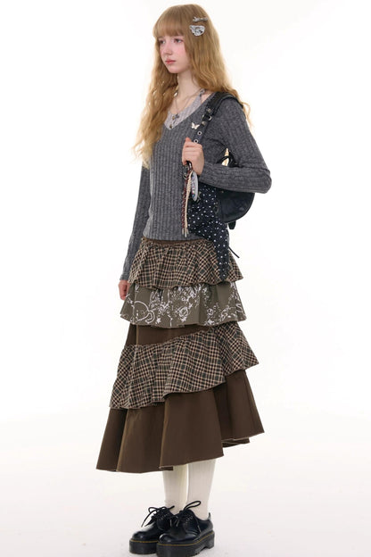 Autumn Slim Halterneck Knit Top