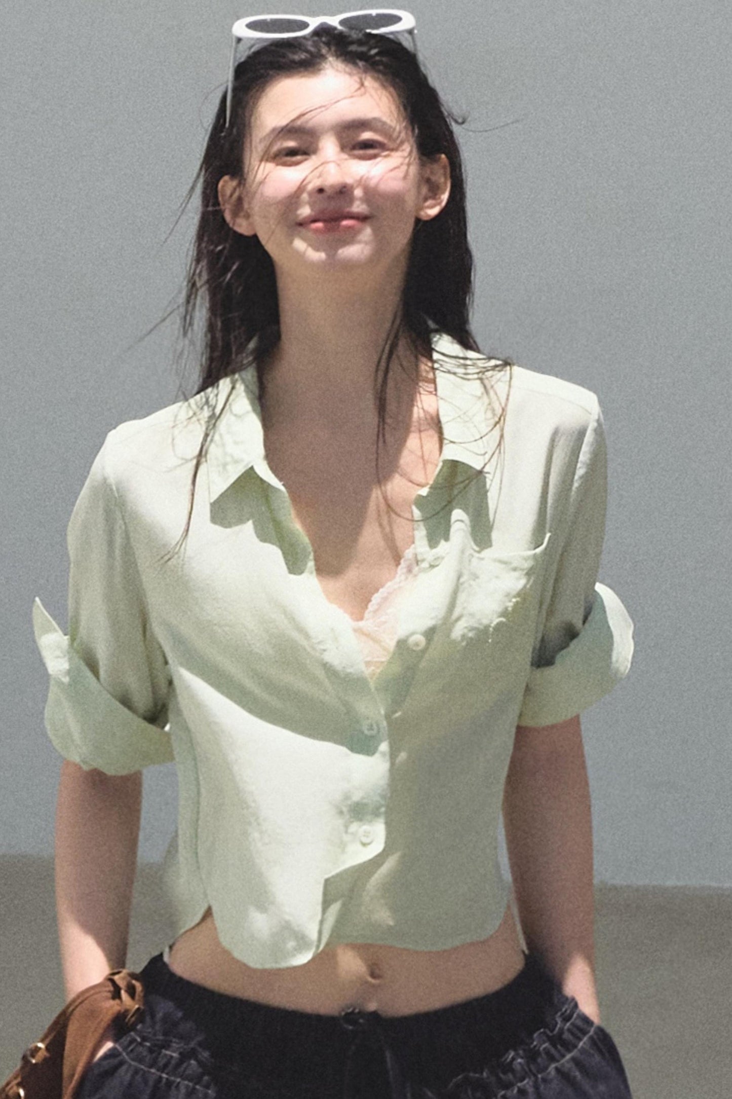 Lake Lyocell Beaded Shirt