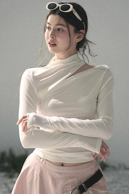 Breathing Tides Commuter Blouse