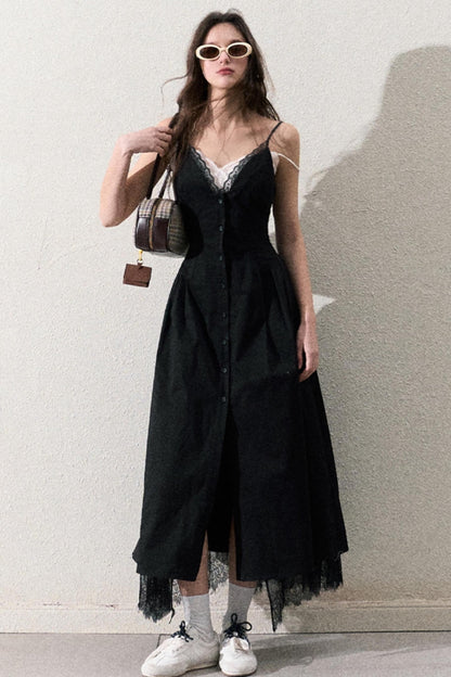 Elegant Waist Slip Dress