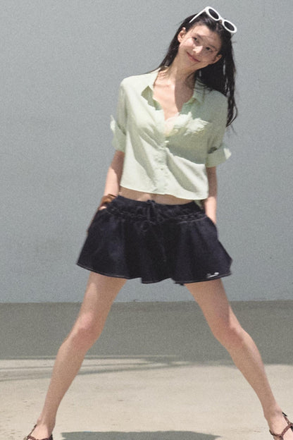 Lake Lyocell Beaded Shirt