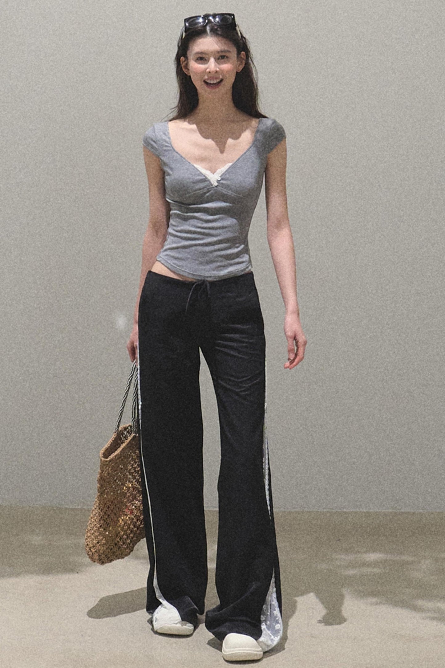 Whispering V-Neck Tee