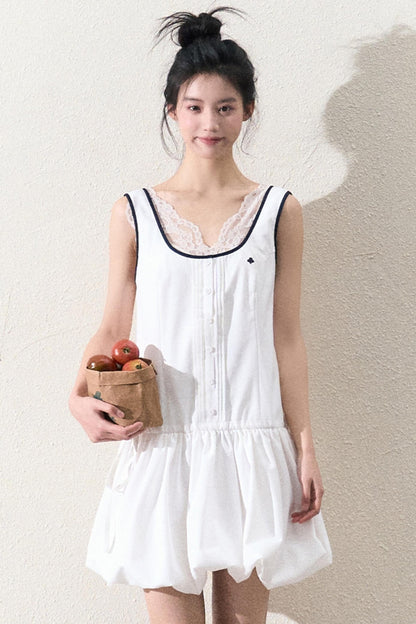 Sporty Chic Bud Skirt Dress