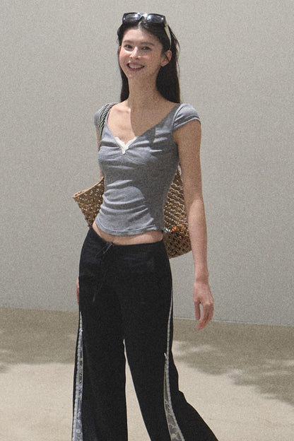 Whispering V-Neck Tee