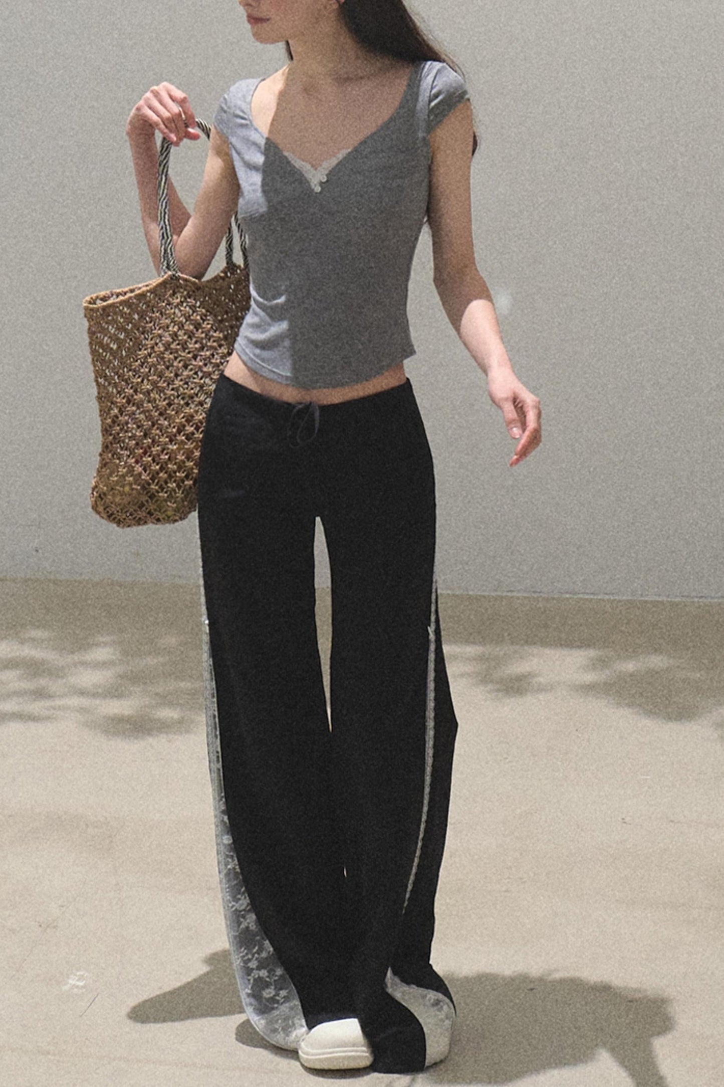 Whispering V-Neck Tee