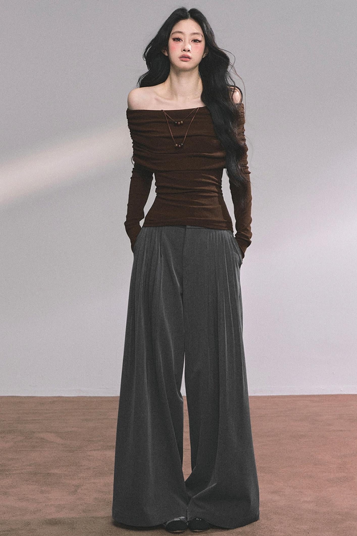 Slimming Waist Design Top