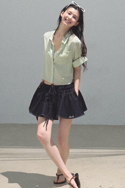 Lake Lyocell Beaded Shirt