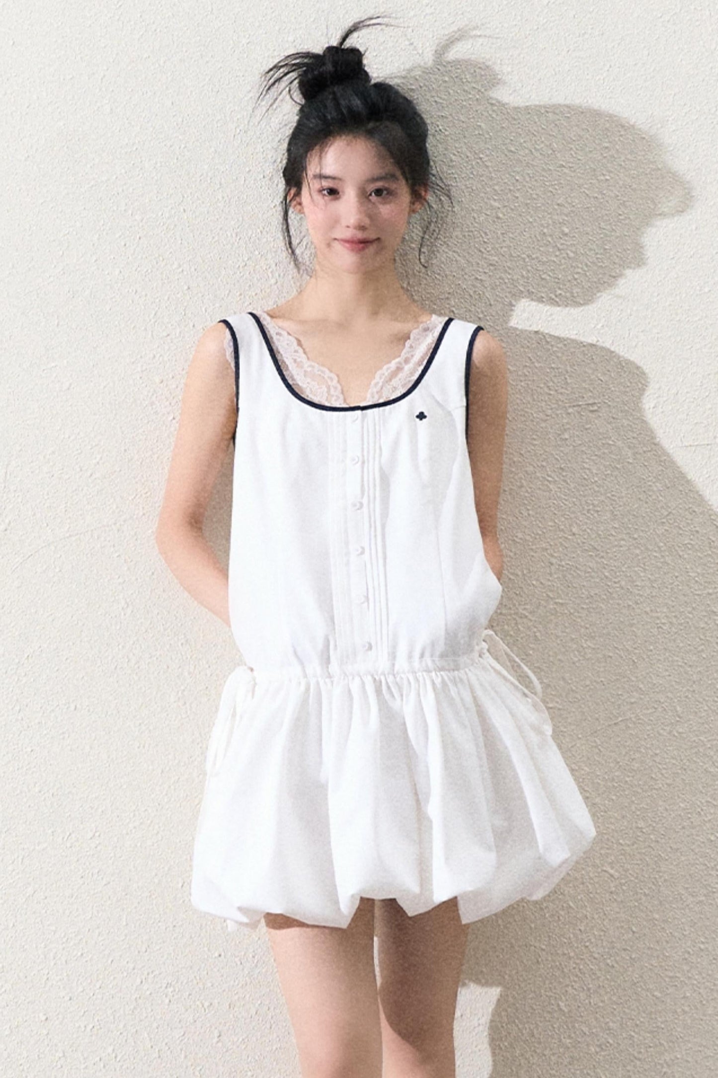 Sporty Chic Bud Skirt Dress