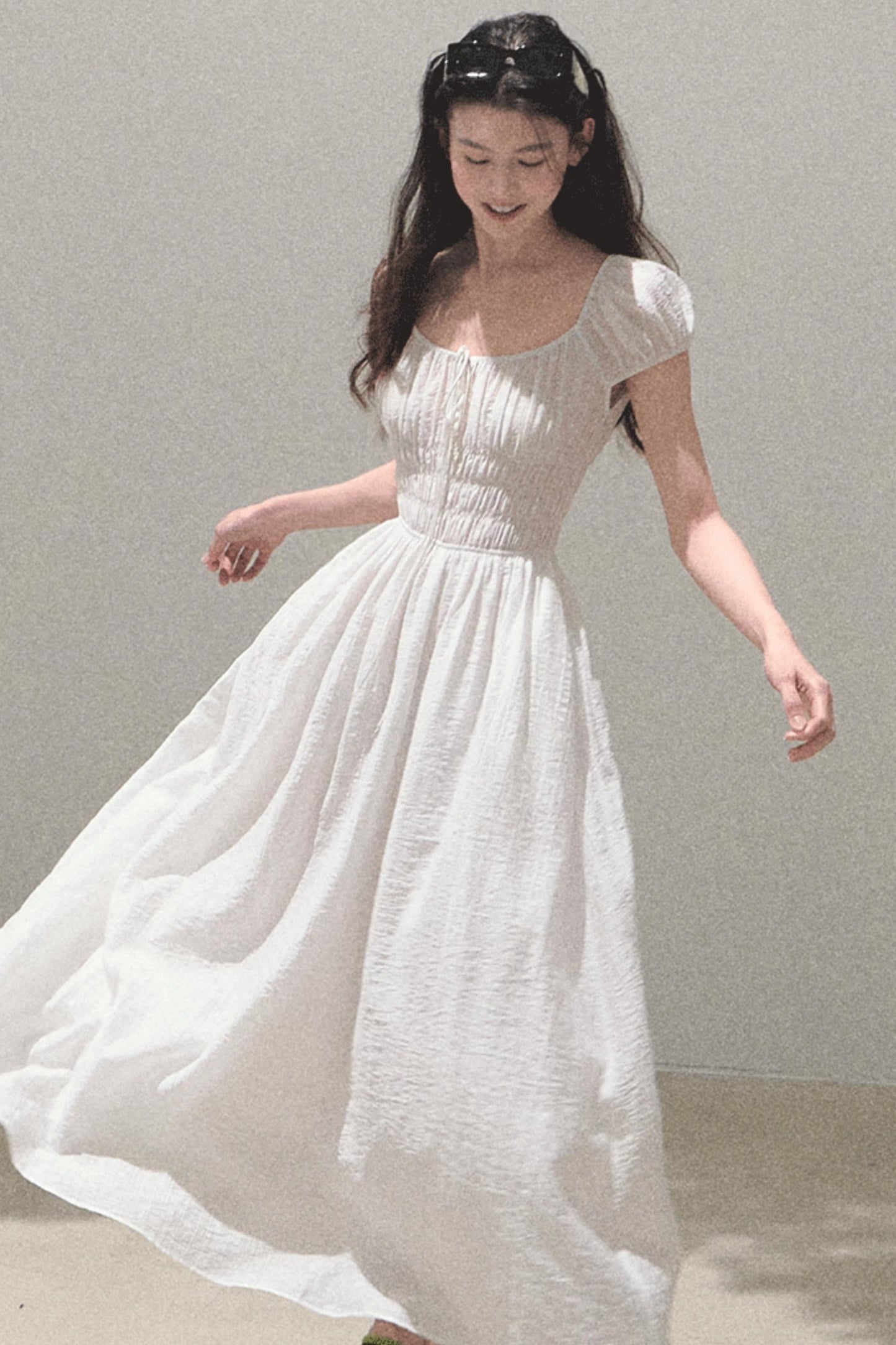 Blissful Tomato Leaf Dress