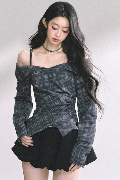 London One-Shoulder Shirt