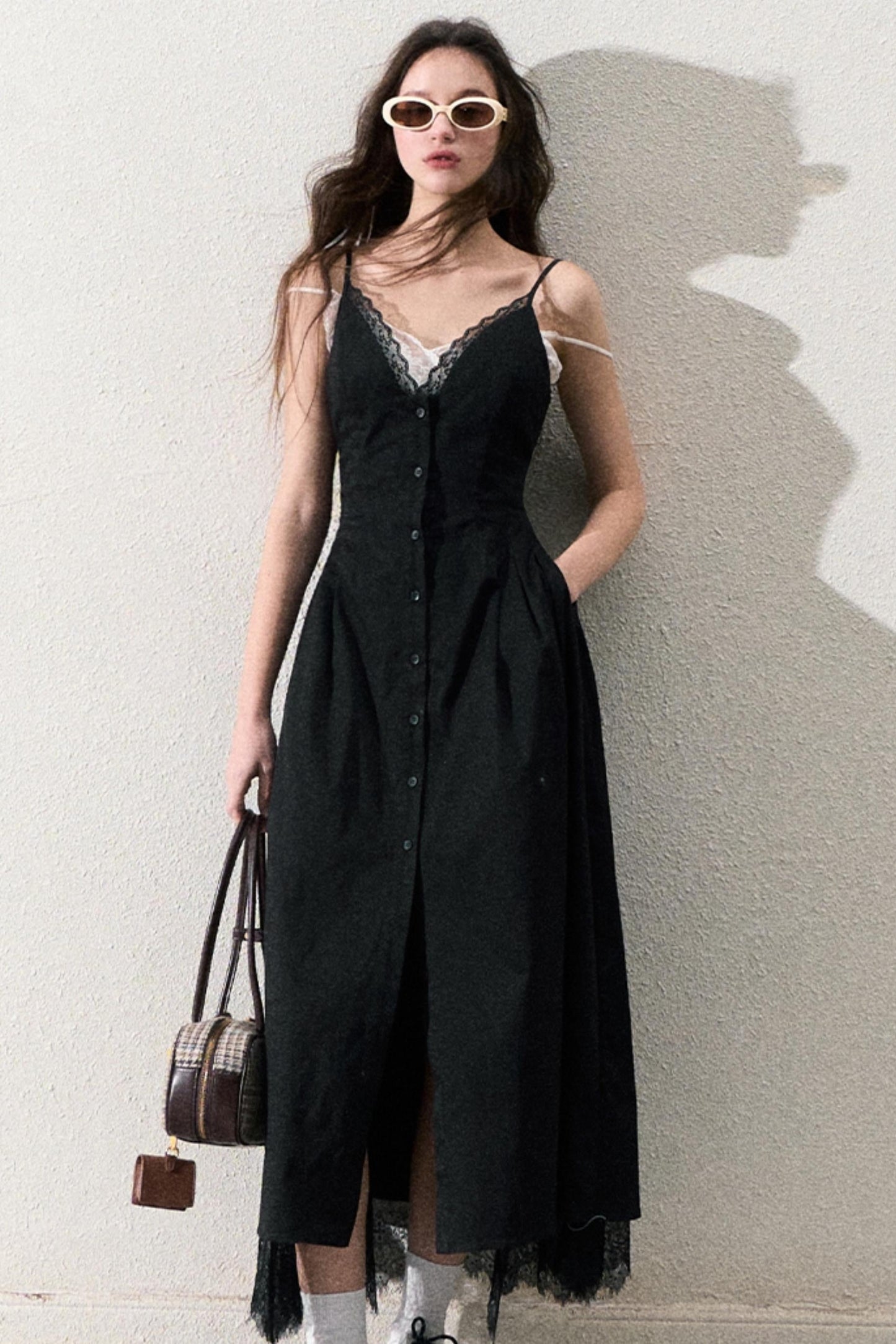 Elegant Waist Slip Dress