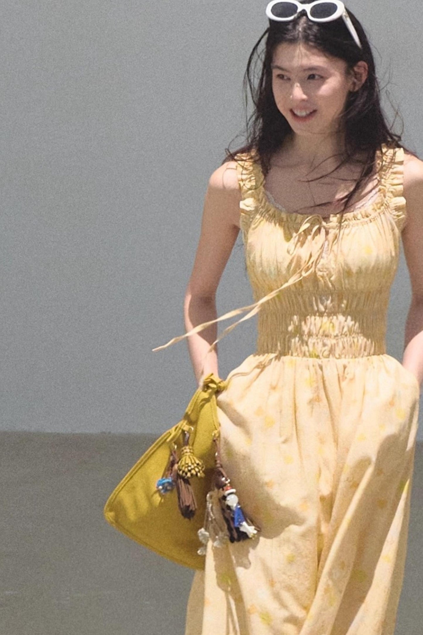 Bubbling Soda Printed Slip Dress