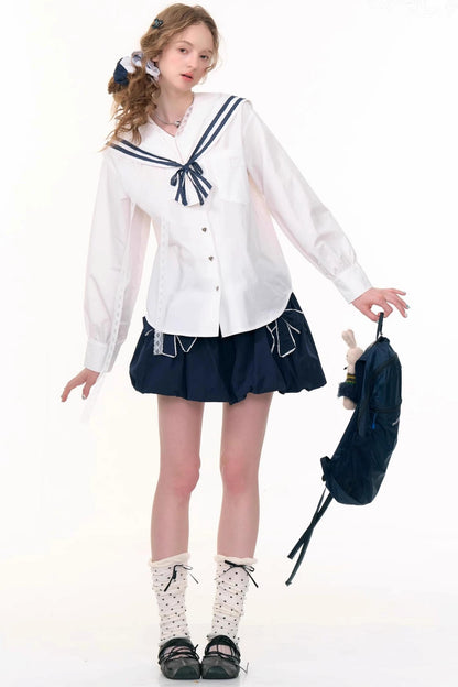 Elegant High Waist Skirt