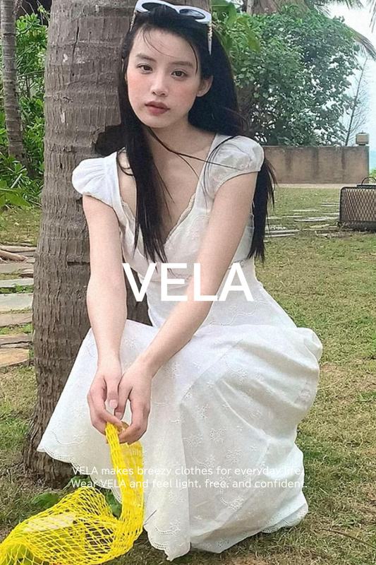 Bohemian Floral Embroidered Dress