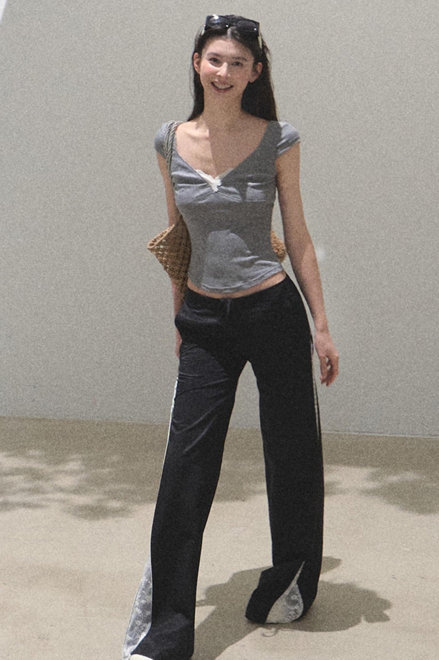 Whispering V-Neck Tee