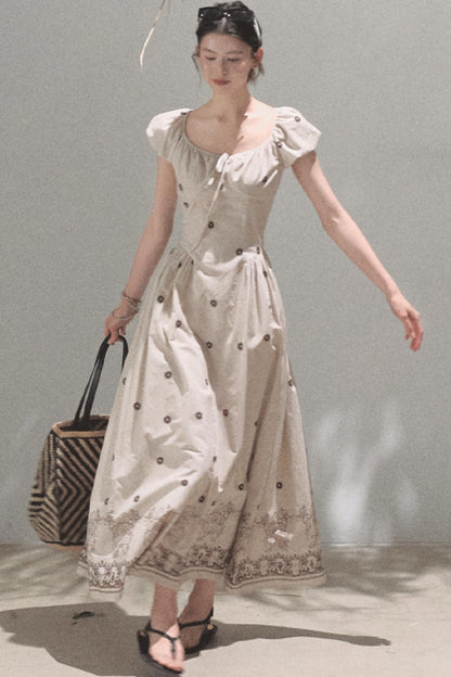 Radiant Cotton Dress