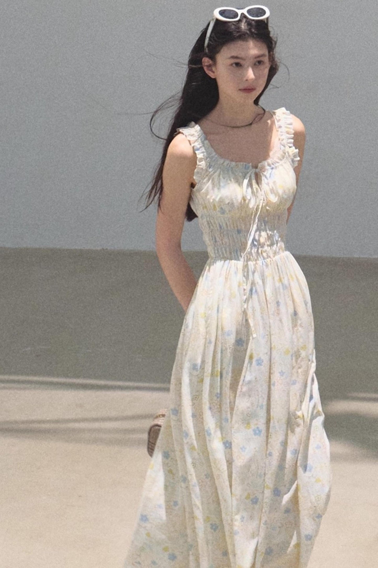 Bubbling Soda Printed Slip Dress