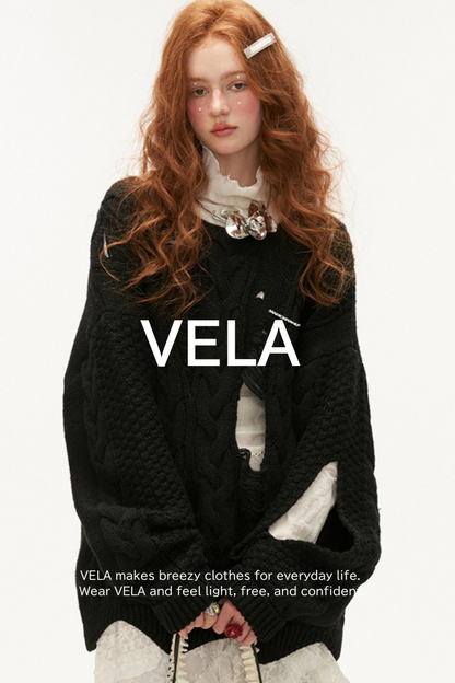 Slouchy Premium Knit Sweater