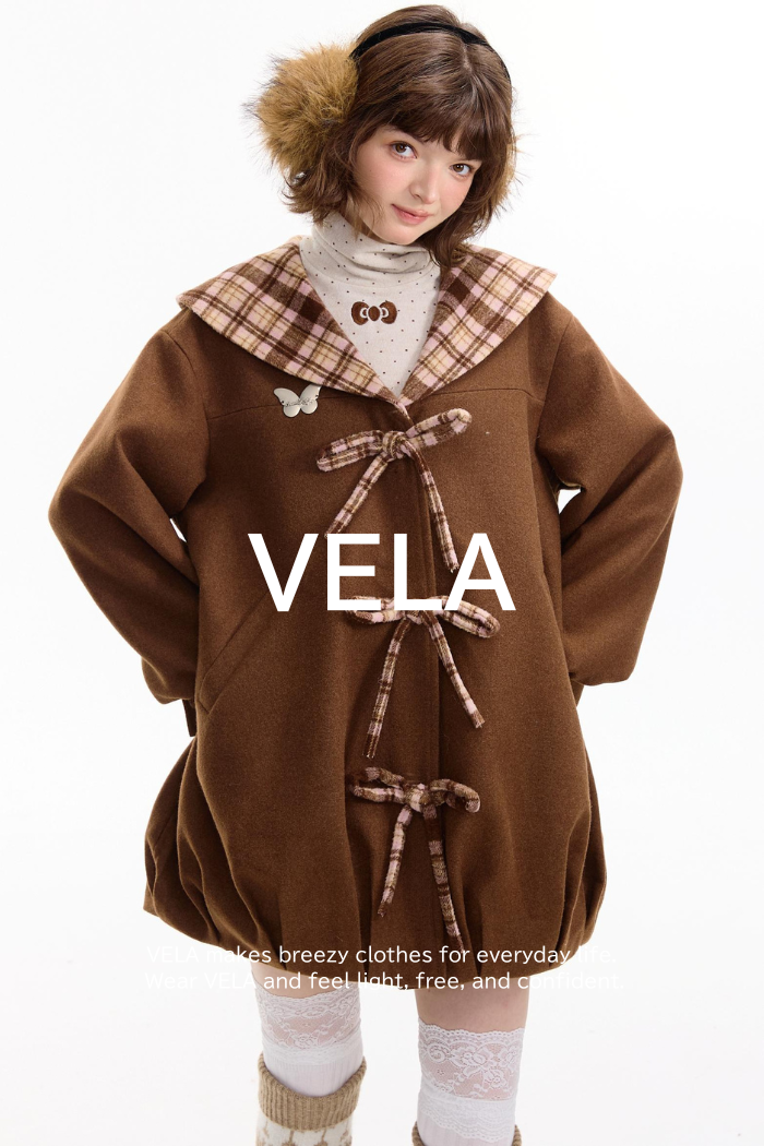 Autumn Doll Brown Woolen Coat