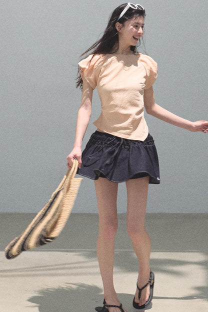 Romantic Puff Sleeve T-Shirt