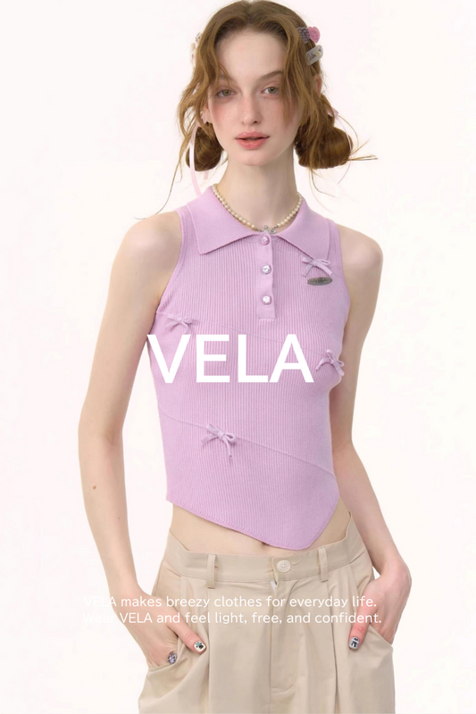 Chic Asymmetrical Polo Tank