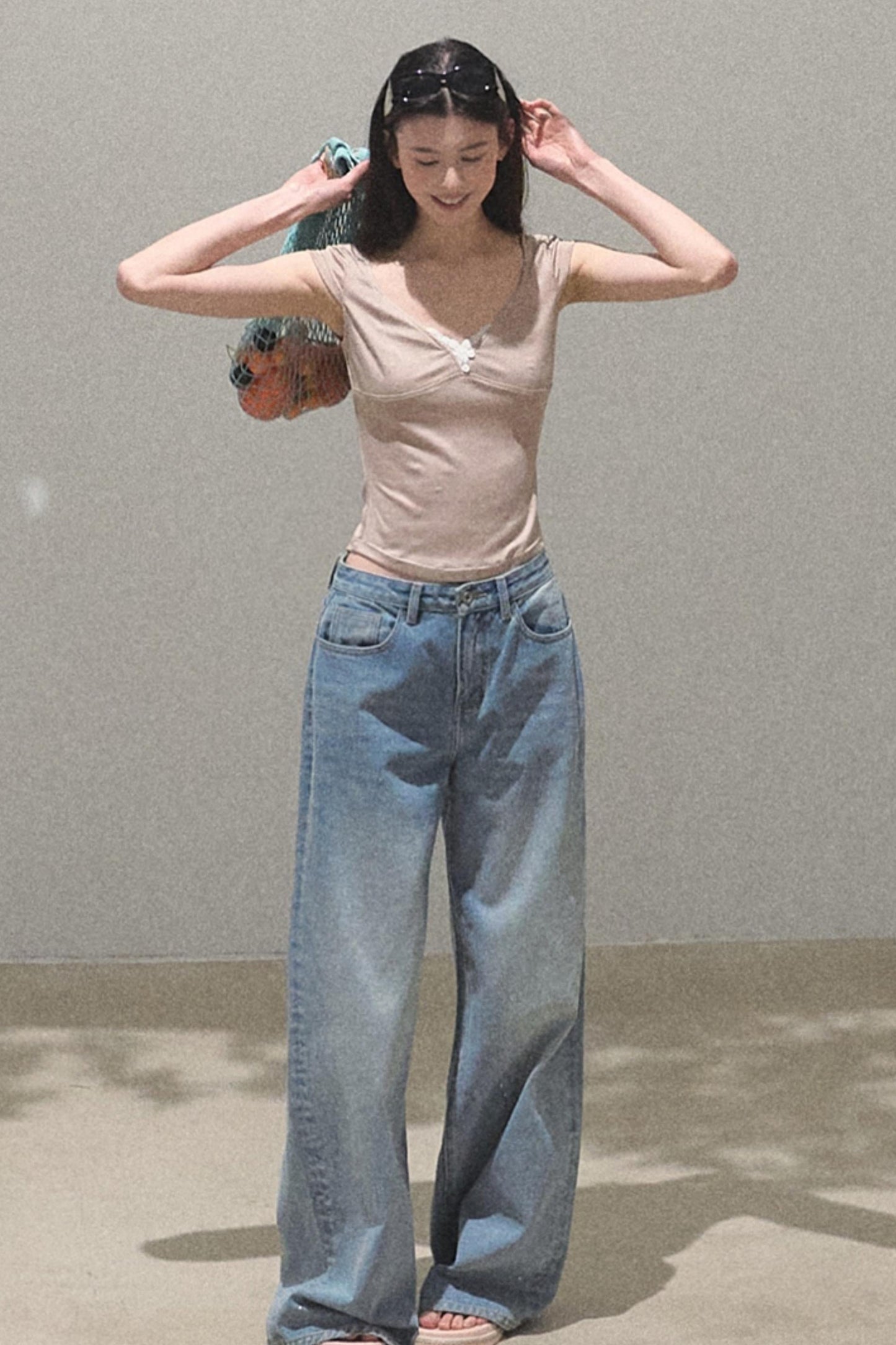 Whispering V-Neck Tee