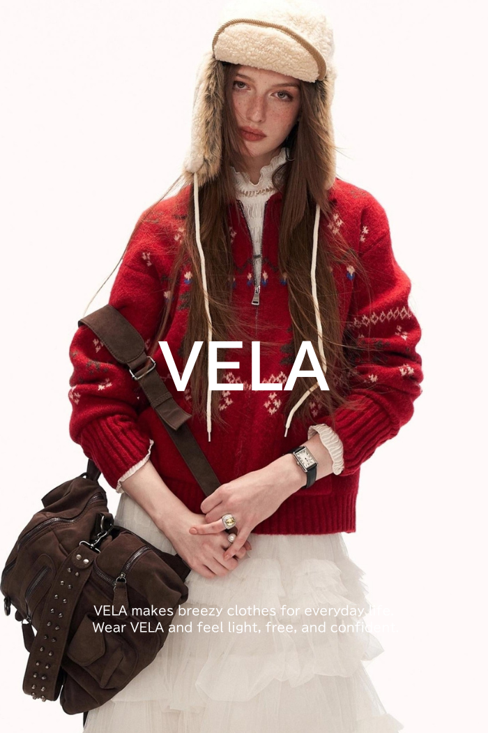 Snowflake Rabbit Knit Cardigan