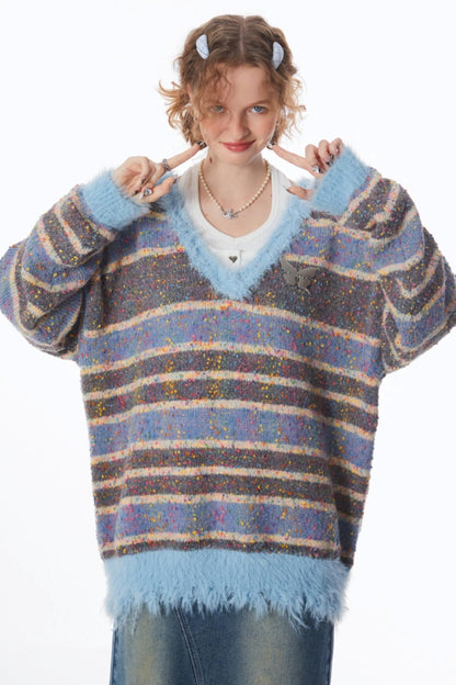 Gentle Vintage Stripe Sweater