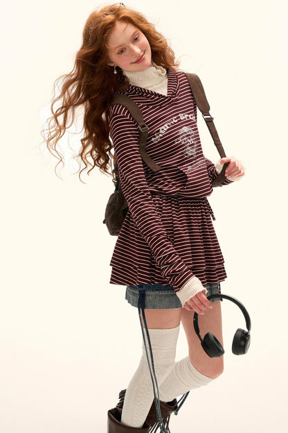 Vintage Slim Short Denim Skirt