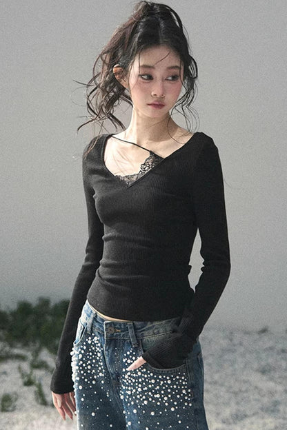 Day and Night Knitted Top