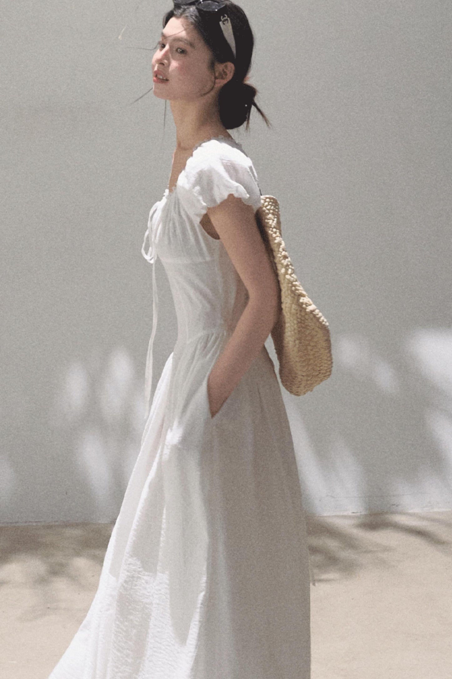 Radiant Cotton Dress